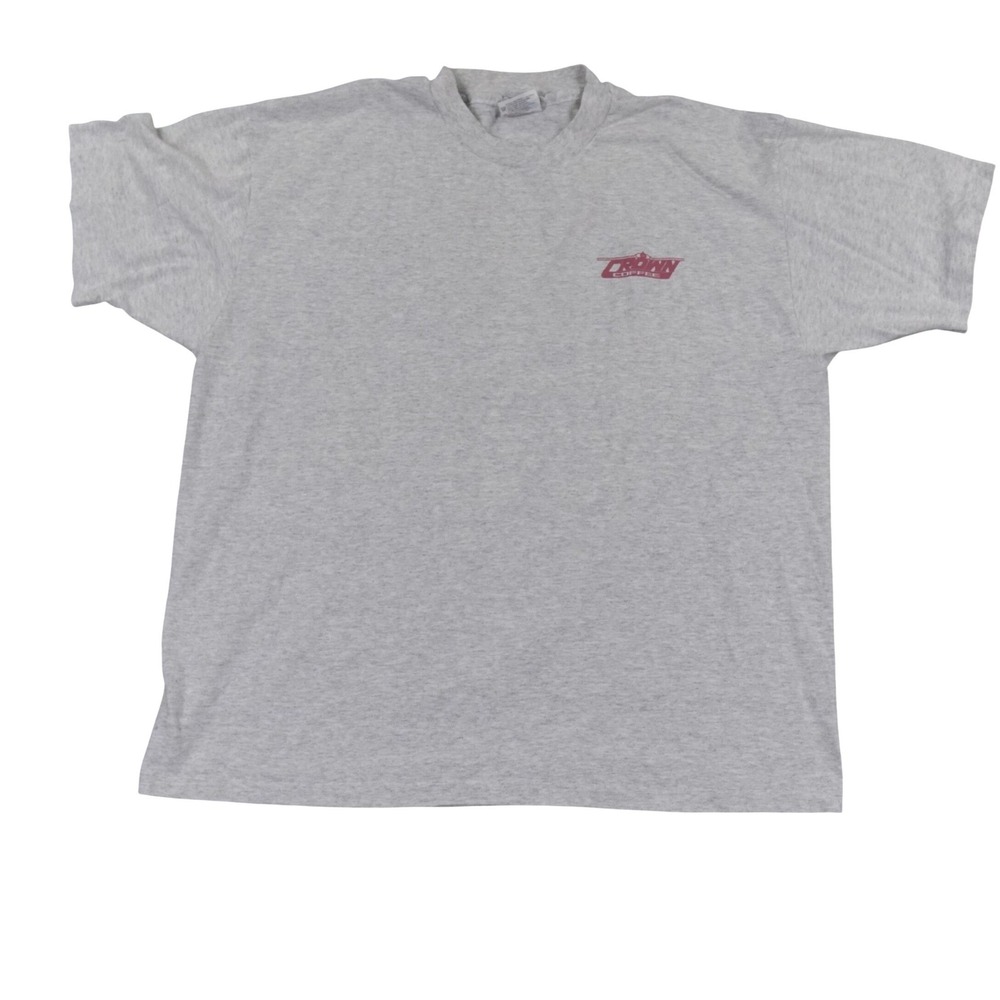 VTG Hanes Crown Coffee T Shirt Mens XL Gray Wakefield MA Graphic Tee Made In USA - Picture 2 of 10